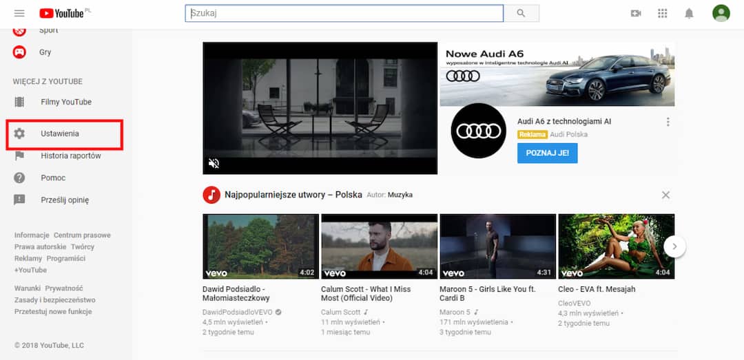 Przeniesienie kanału YT na konto marki