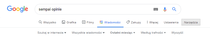 opinie w google