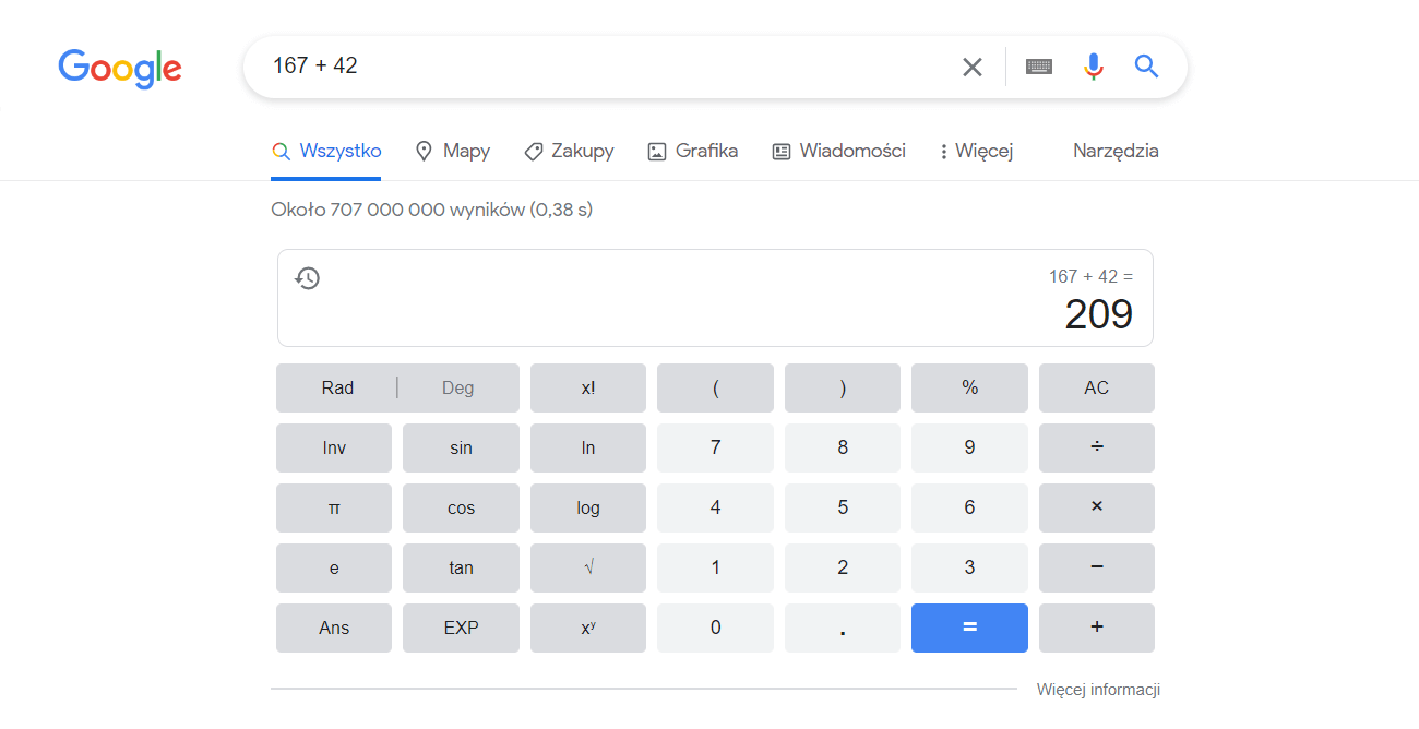 kalkulator google