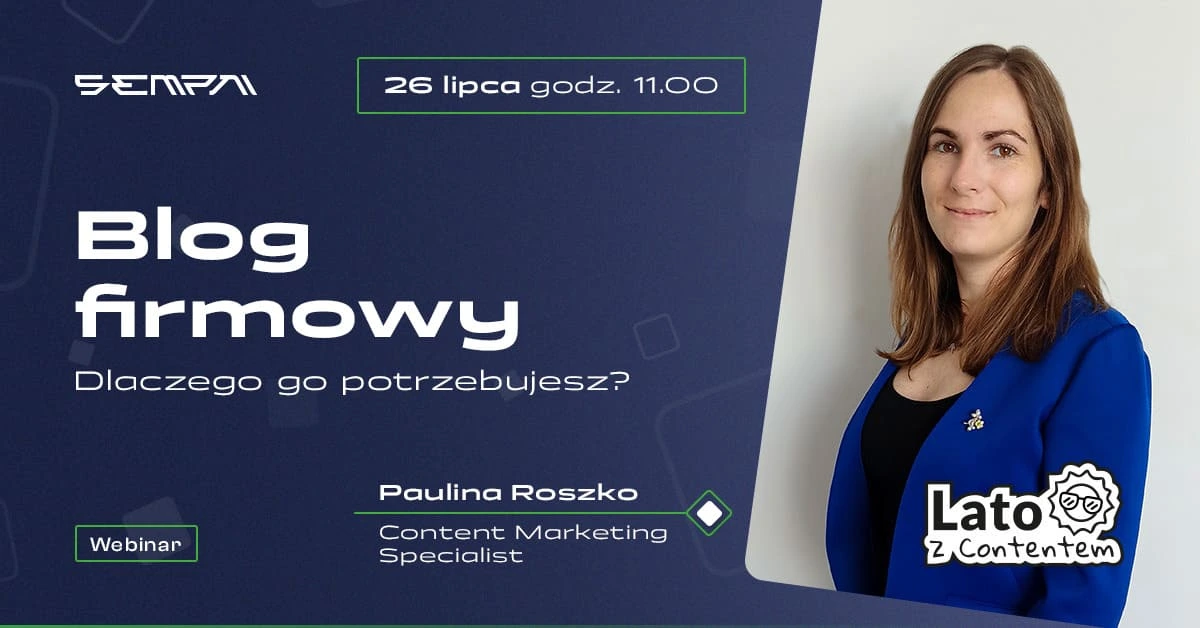 webinar blog firmowy