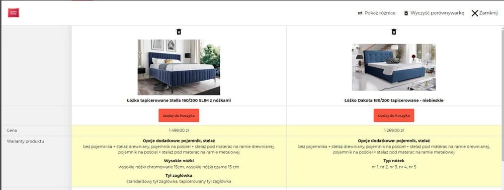 porownywarka produktow crm