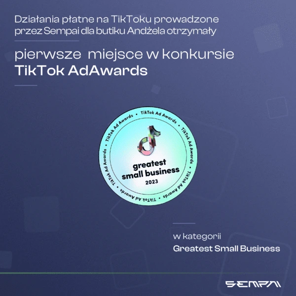 TikTok Awards 2023 - Andżela i Sempai