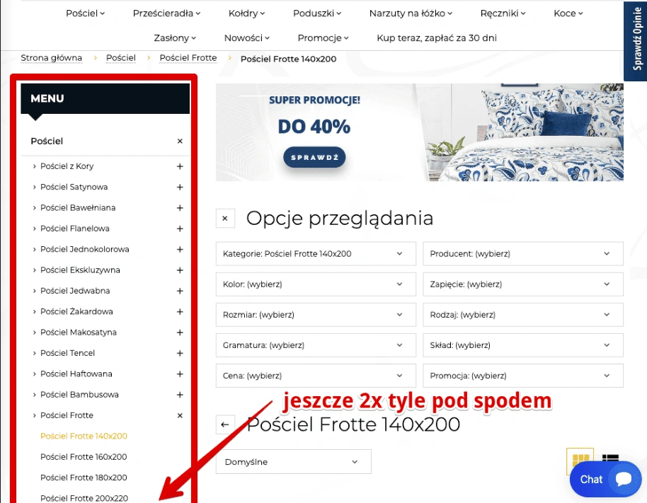 seo czy ux długie menu