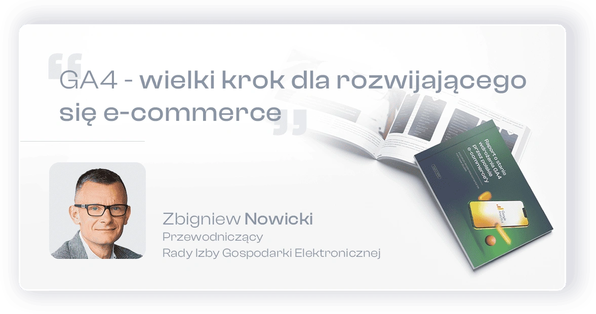 ga4 ecommerce zbigniew nowicki