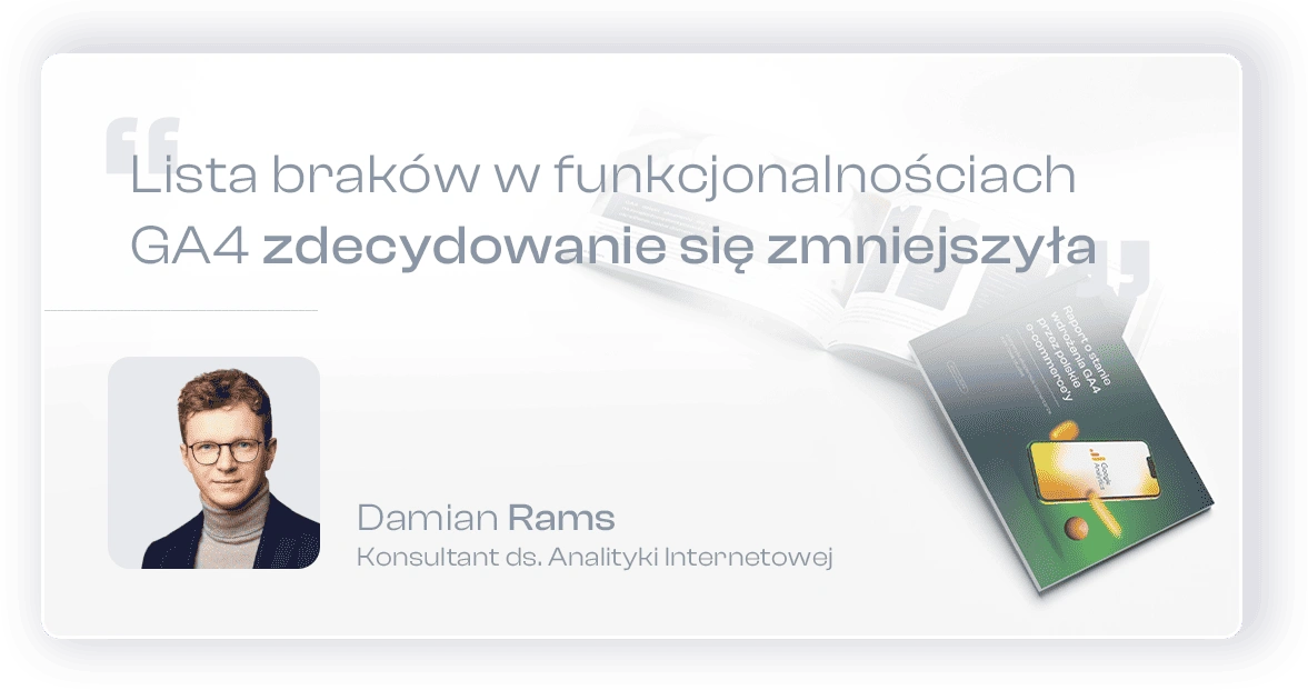 ga4 lista funkcjonalności