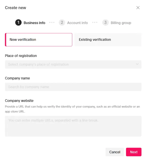 TikTok Ads jak stworzyć konto