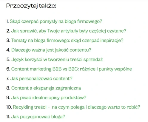 linkowanie wewnętrzne