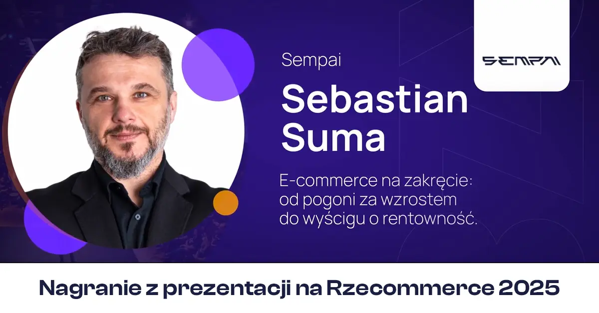 Sebastian Suma SEO Sempai Rzecommerce