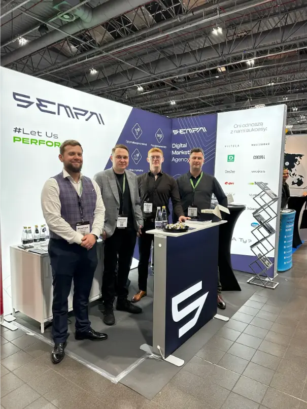 Stoisko Sempai na Ecommerce Warsaw Expo 
