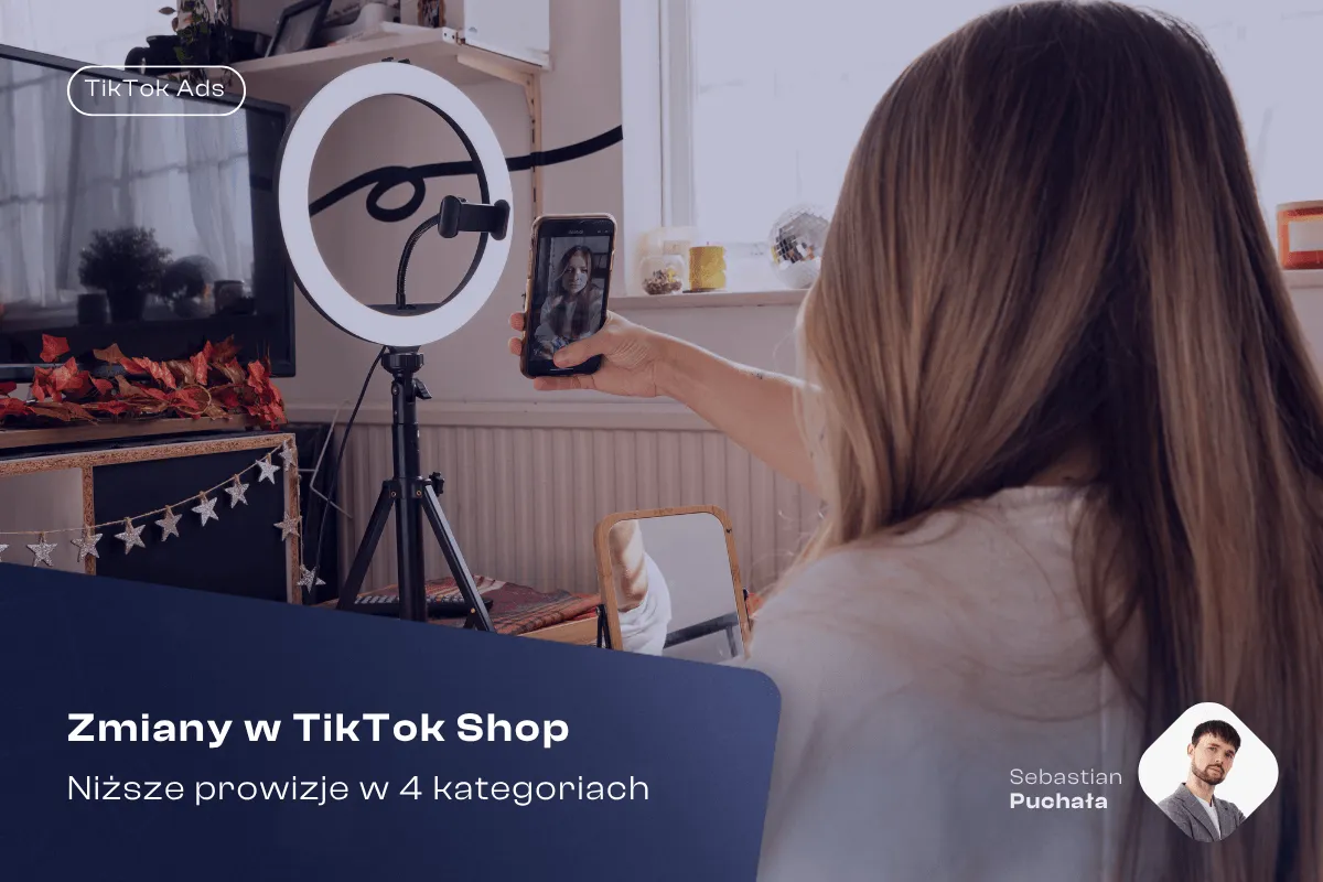 Zmiany w TikTok Shop. Niższe prowizje w 4 kategoriach